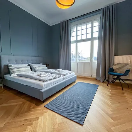 Апартаменты Wohnperle*grossergarten*villa Дрезден